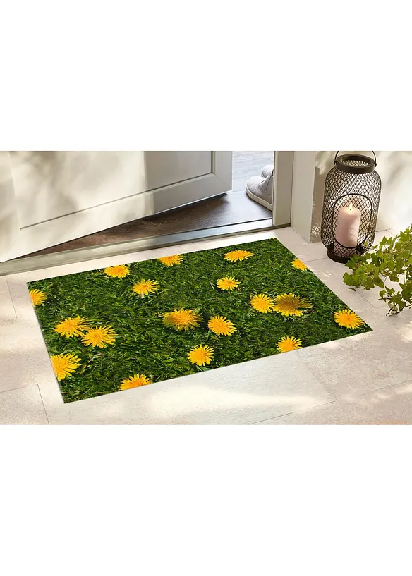Tapis de protection imprim&eacute; pissenlit, bonprix