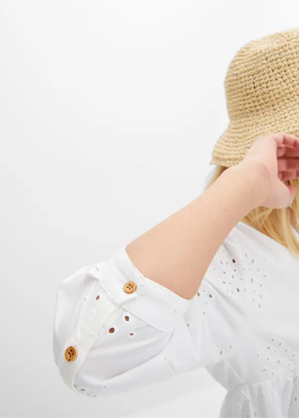 Robe-tunique en broderie anglaise, bonprix