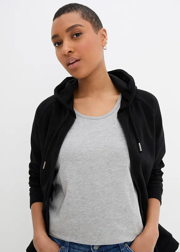 Lot de 2 longs débardeurs, bonprix