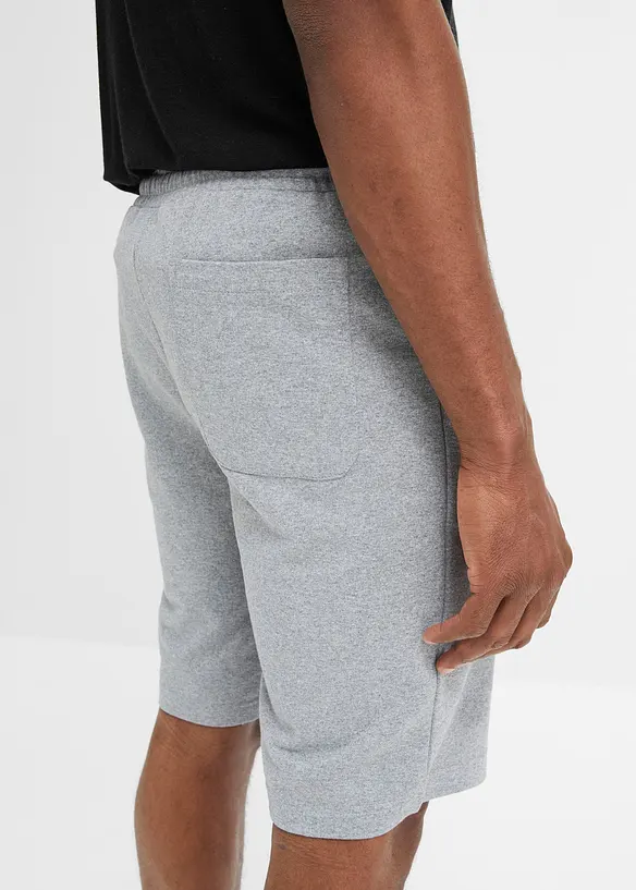 Bermuda sweat avec poches lat&eacute;rales zipp&eacute;es, bonprix