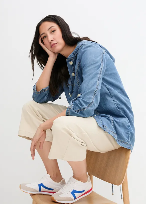 Surchemise en lin rafraîchissant, bonprix