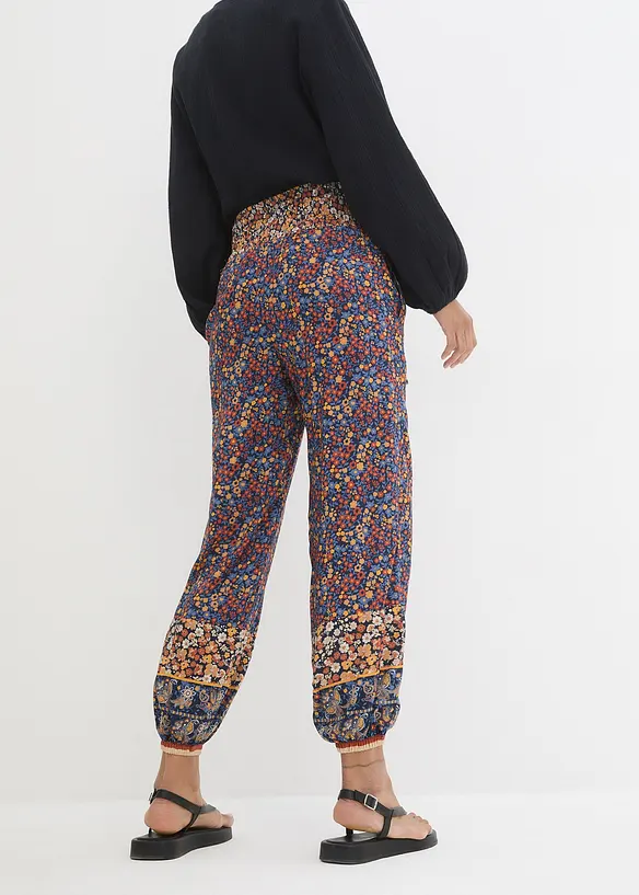 Pantalon jogger en viscose fluide, bonprix
