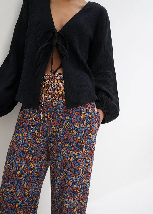 Pantalon jogger en viscose fluide, bonprix