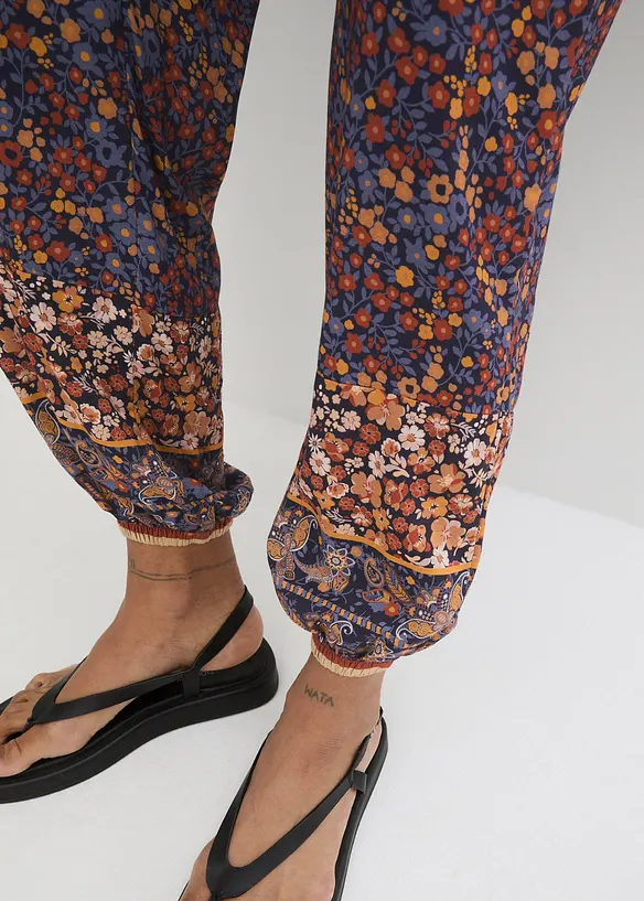 Pantalon jogger en viscose fluide, bonprix