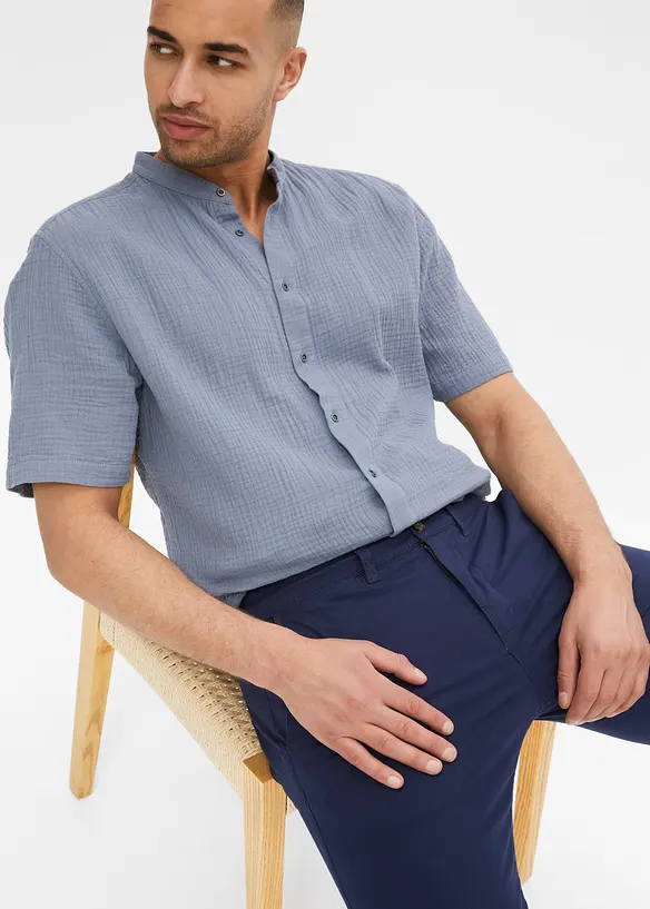 Pantalon chino léger et extensible, regular, bonprix