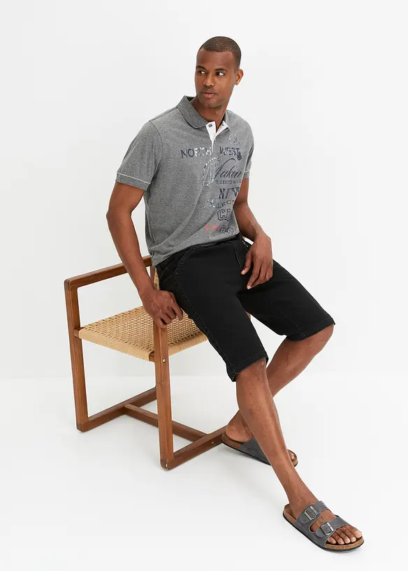 Polo manches courtes en jersey, bonprix