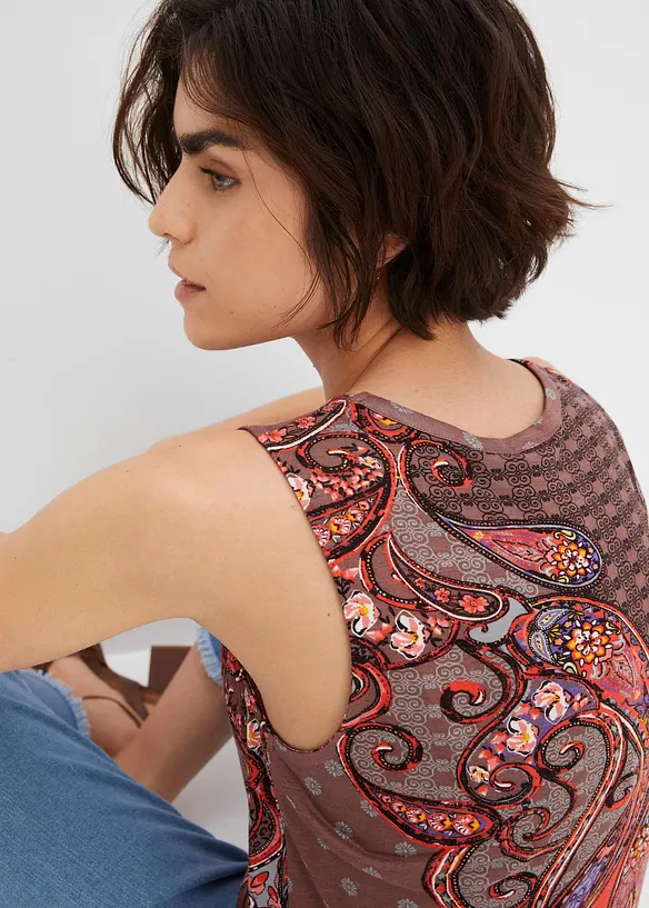 Top en jersey, bonprix