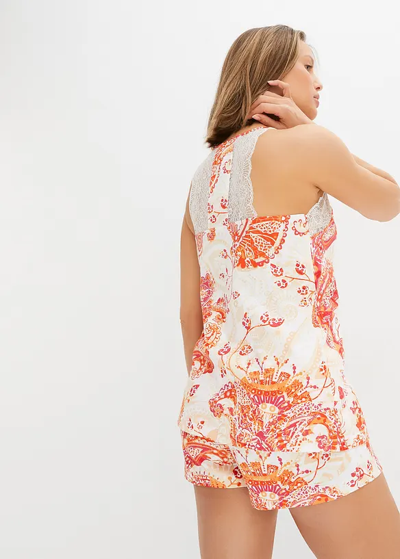 Pyjashort &agrave; bretelles spaghetti, bonprix