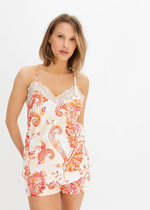 Pyjashort &agrave; bretelles spaghetti, bonprix