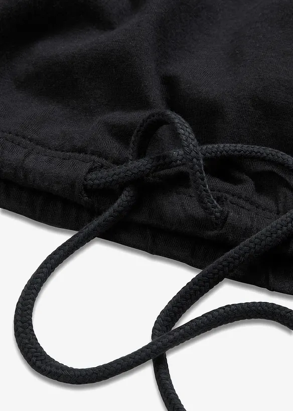 T-shirt avec détail noué à la base, bonprix