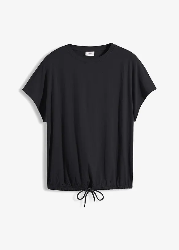 T-shirt avec détail noué à la base, bonprix