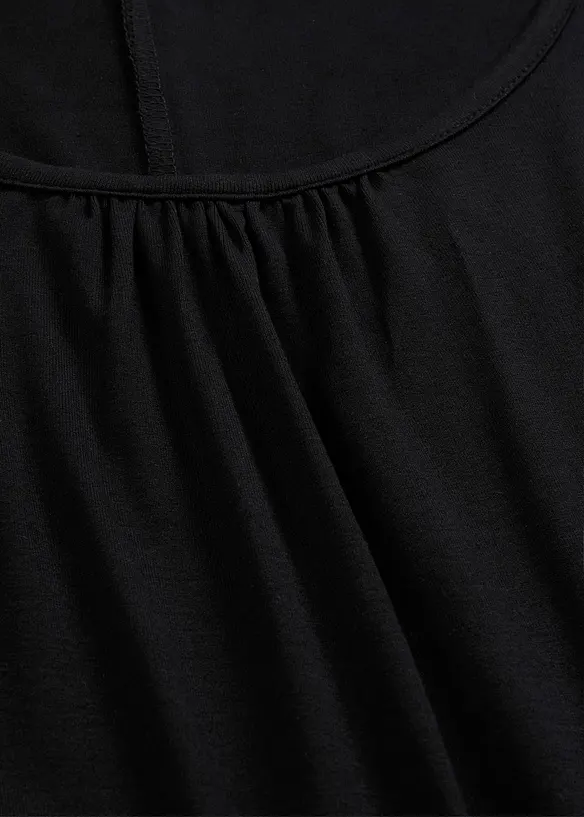 T-shirt en viscose &agrave; manches chauve-souris, bonprix