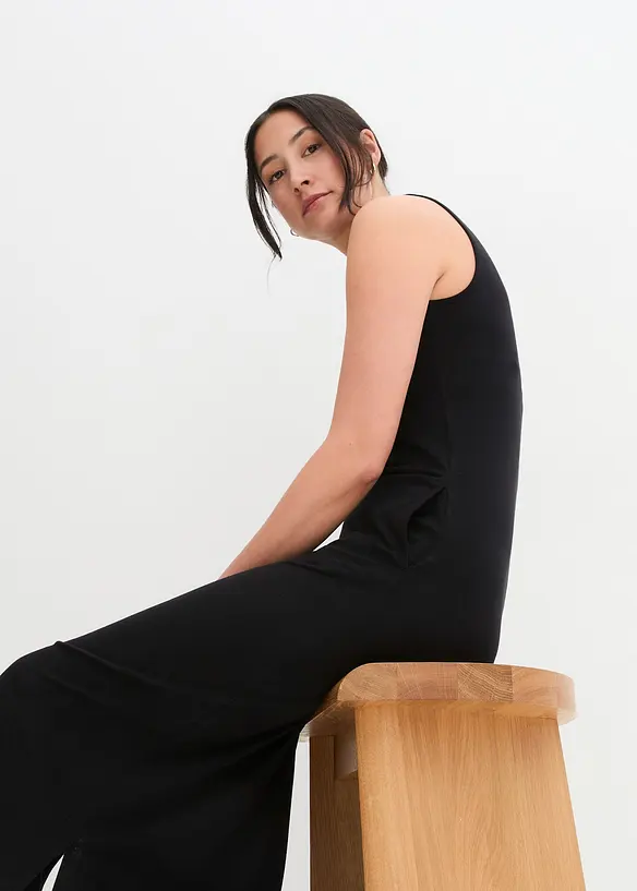 Robe longue en coton et viscose, bonprix