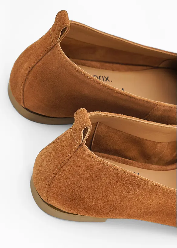 Mocassins en cuir, bonprix