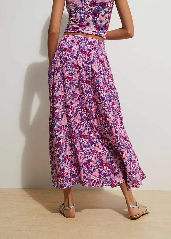 Jupe longue 100% viscose, bonprix