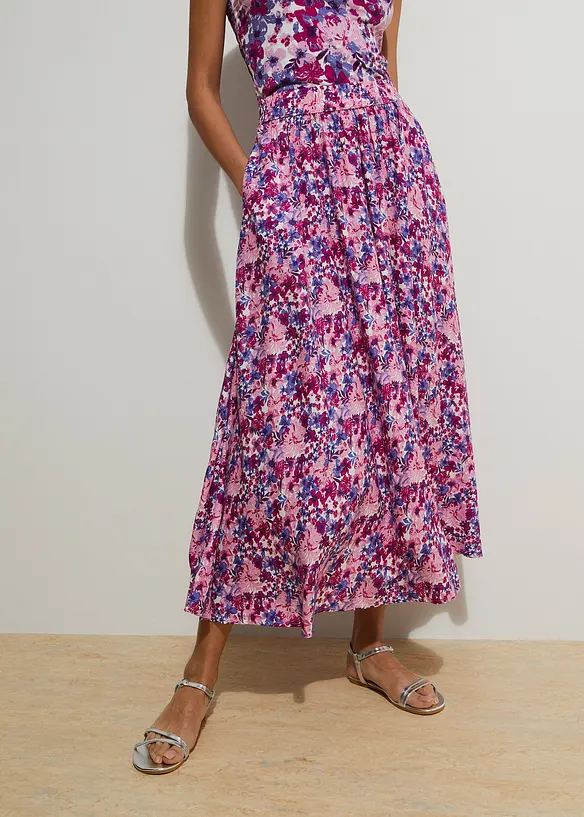 Jupe longue 100% viscose, bonprix