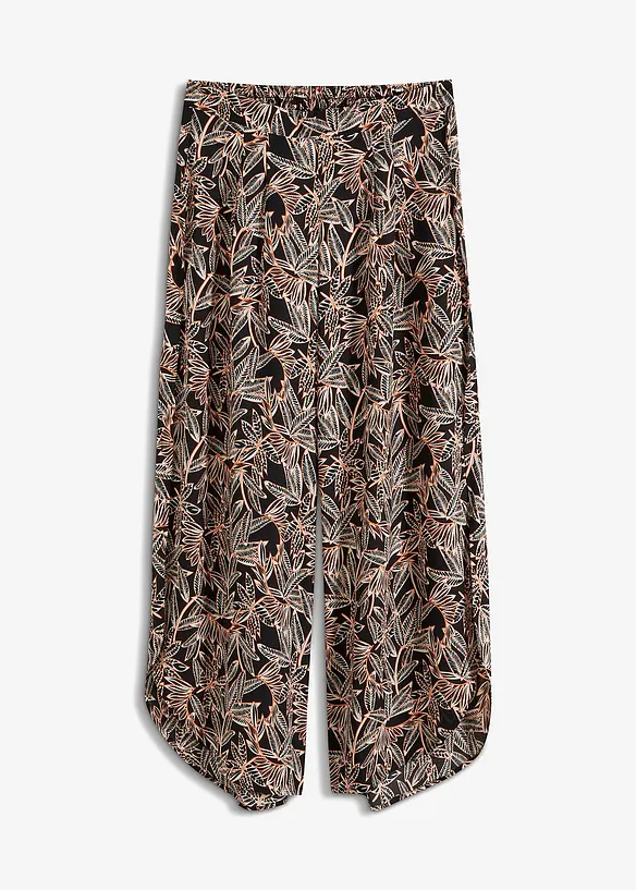 Pantalon palazzo fendu sur les côtés, bonprix