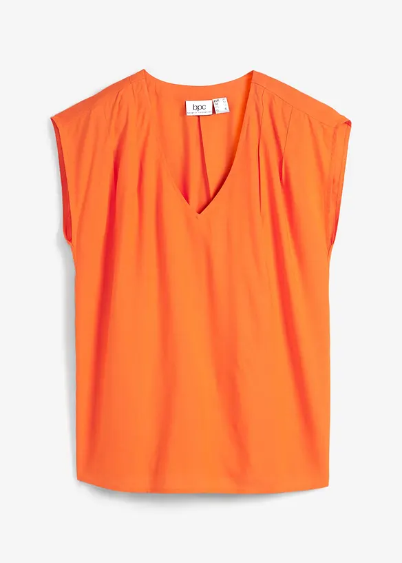 Blouse manches courtes en viscose fluide, bonprix