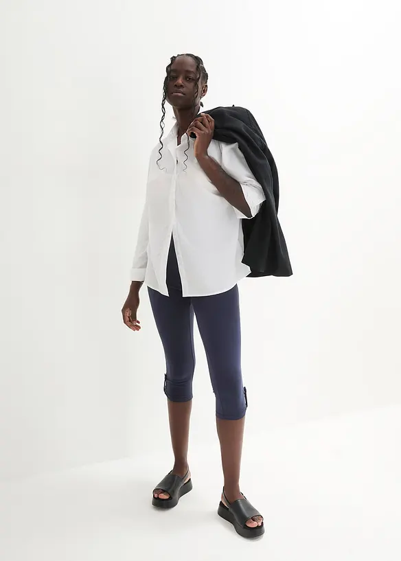 Legging 3/4 en coton, bonprix