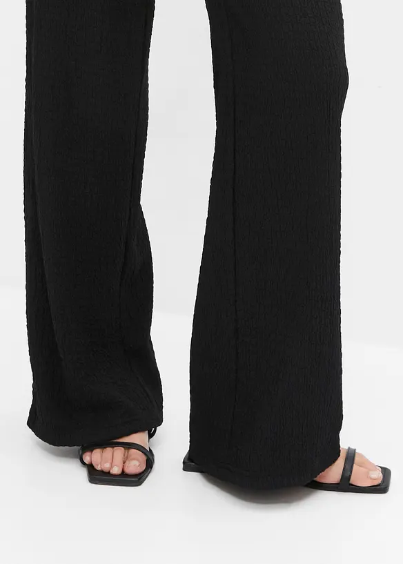 Pantalon taille élastique, bonprix