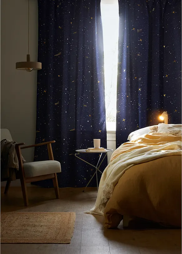 Parure de lit aspect lin, bonprix