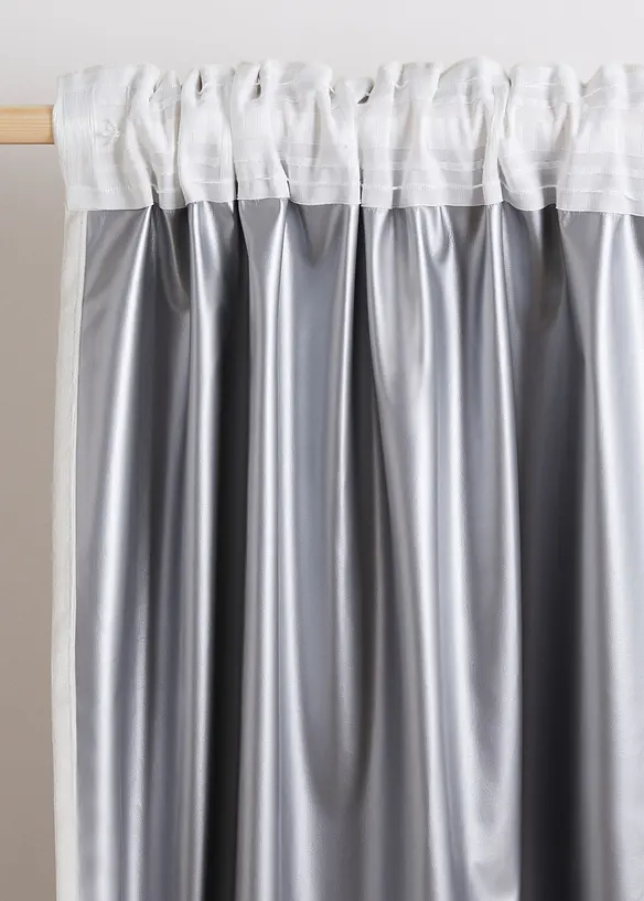 Rideau occultant et thermique au toucher velouté (1 pce), bonprix