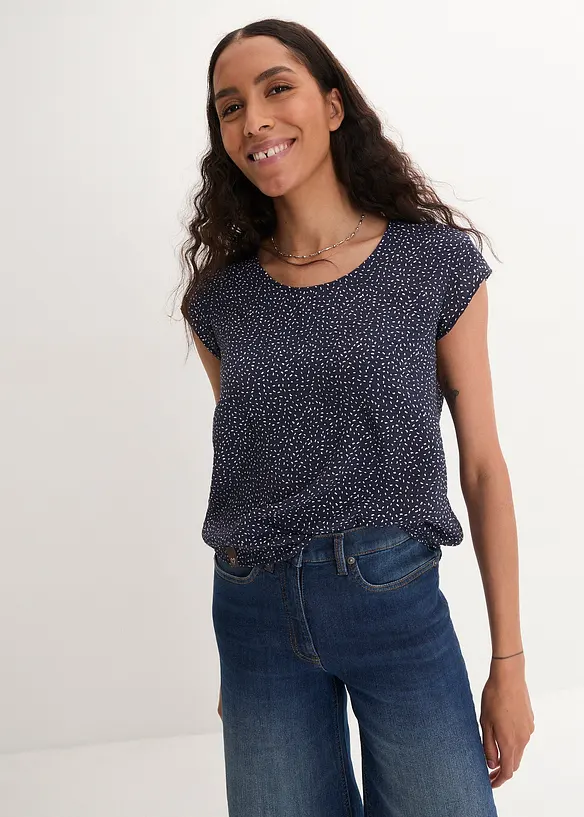 Blouse douce en viscose mélangée, bonprix