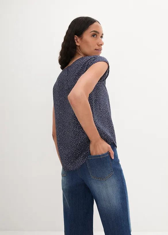 Blouse douce en viscose mélangée, bonprix