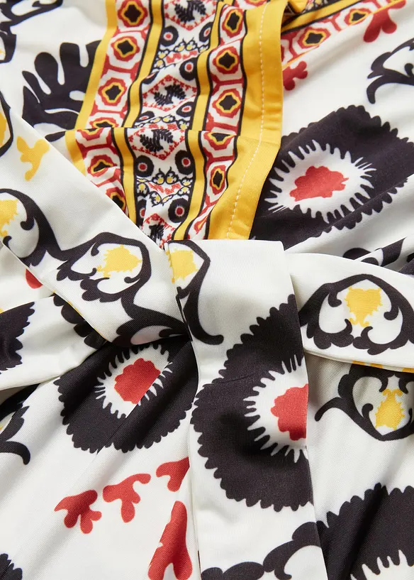 Robe en jersey avec lien à nouer, bonprix