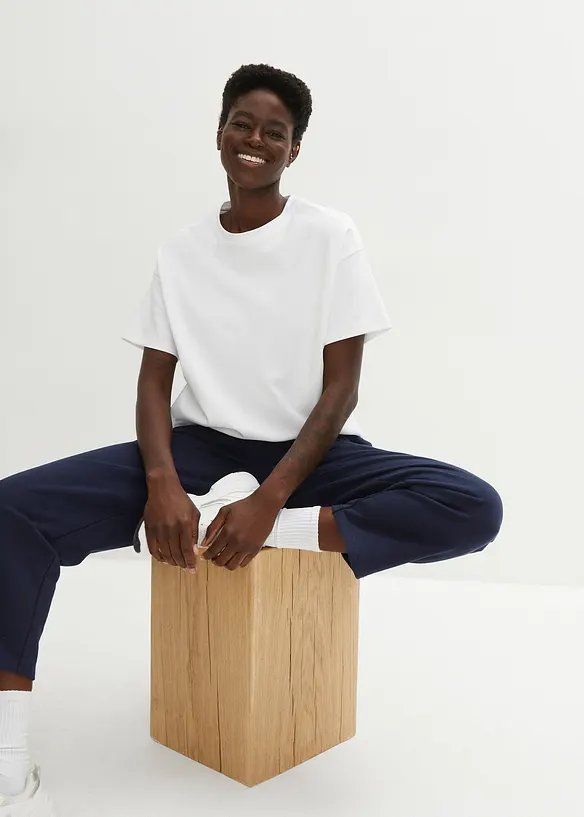 T-shirt oversize en coton épais, bonprix