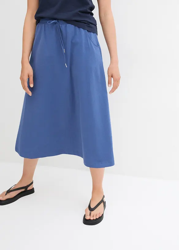 Jupe en jersey coton extensible, bonprix