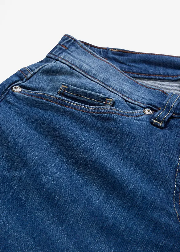 Jean boyfriend taille mi-haute, extensible, bonprix