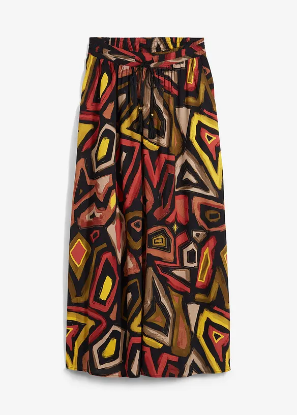 Jupe longue en viscose fluide, bonprix