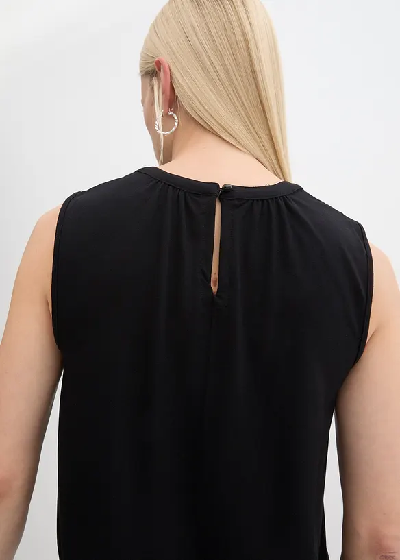 Blouse sans manches en jersey, bonprix