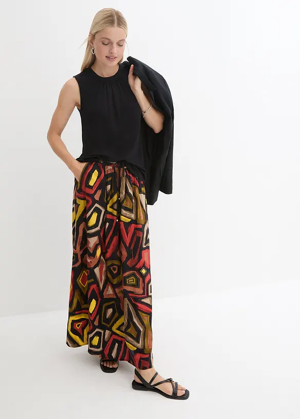 Blouse sans manches en jersey, bonprix