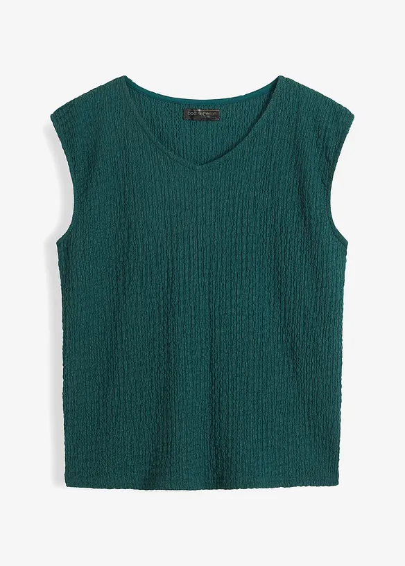 Top en crêpe léger, bonprix