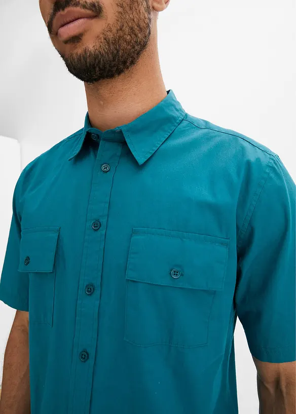 Chemise manches courtes 100&nbsp;% coton, bonprix