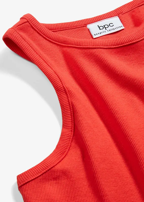 Robe c&ocirc;tel&eacute;e en coton, bonprix