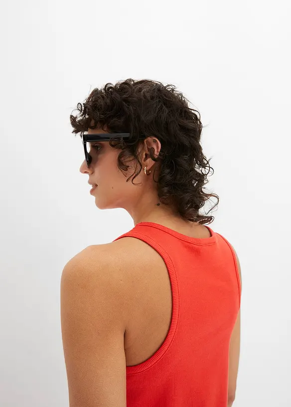 Robe c&ocirc;tel&eacute;e en coton, bonprix