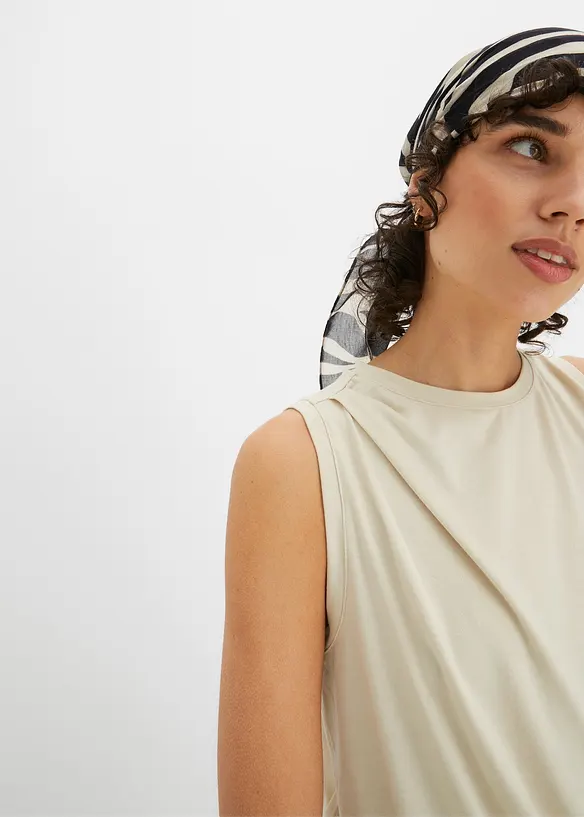 T-shirt avec drap&eacute;, bonprix