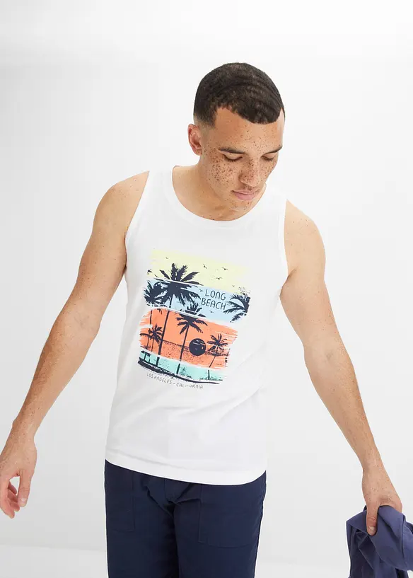 Débardeur marcel 100% coton, bonprix