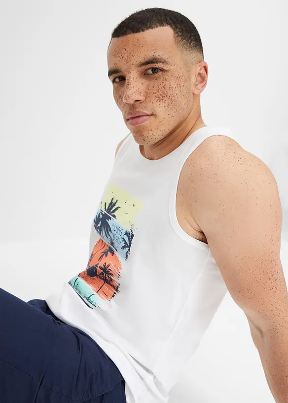 Débardeur marcel 100% coton, bonprix