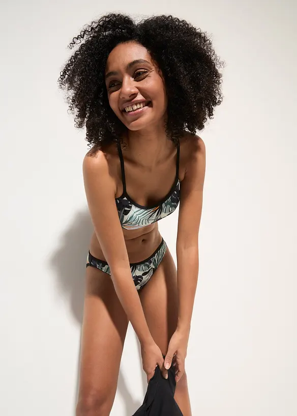 Tankini avec haut de bikini brassière (ens. 3 pces), bonprix