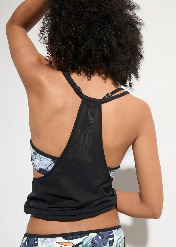 Tankini avec haut de bikini brassière (ens. 3 pces), bonprix