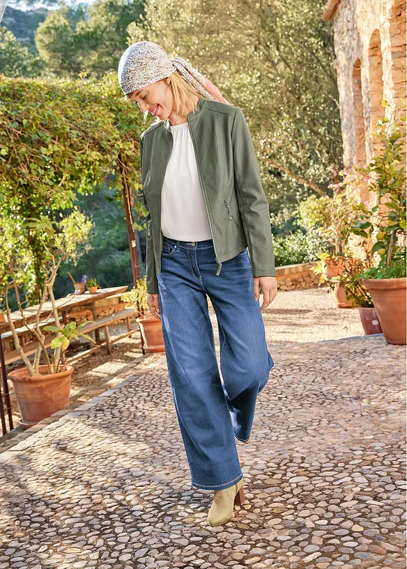 Veste enduite en viscose, bonprix