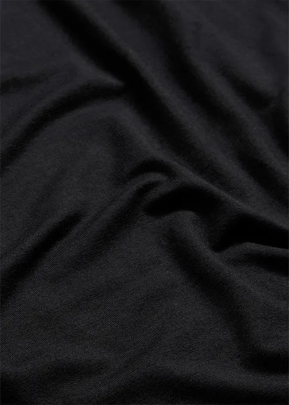 Robe T-shirt manches 3/4, bonprix