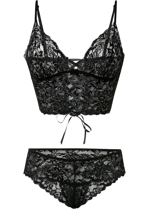 Brassière et string ouvert (ens. 2 pces), bonprix