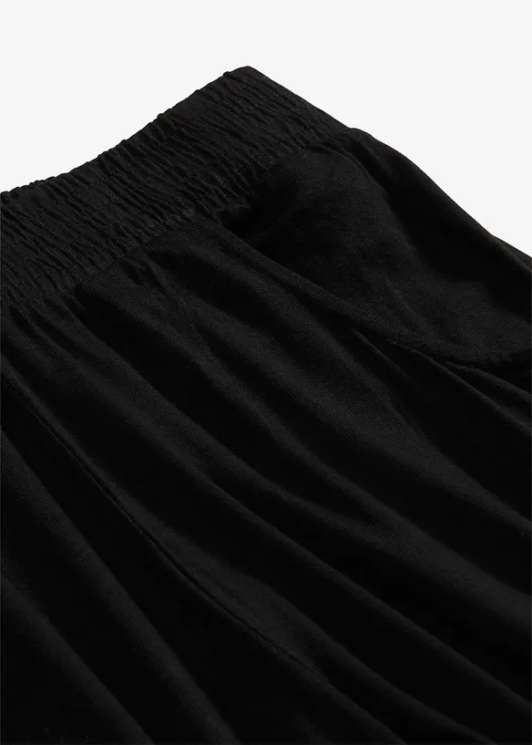 Pantalon en jersey à taille élastiquée, bonprix