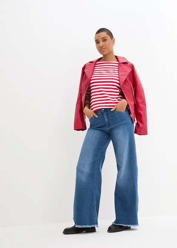 Blouson enduit 100% viscose, bonprix