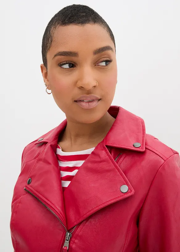 Blouson enduit 100% viscose, bonprix